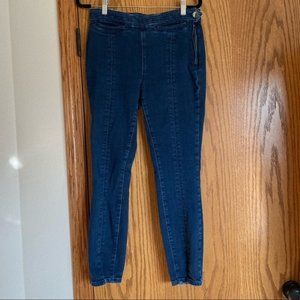 Pilcro and the Letterpress high rise skinny size 28